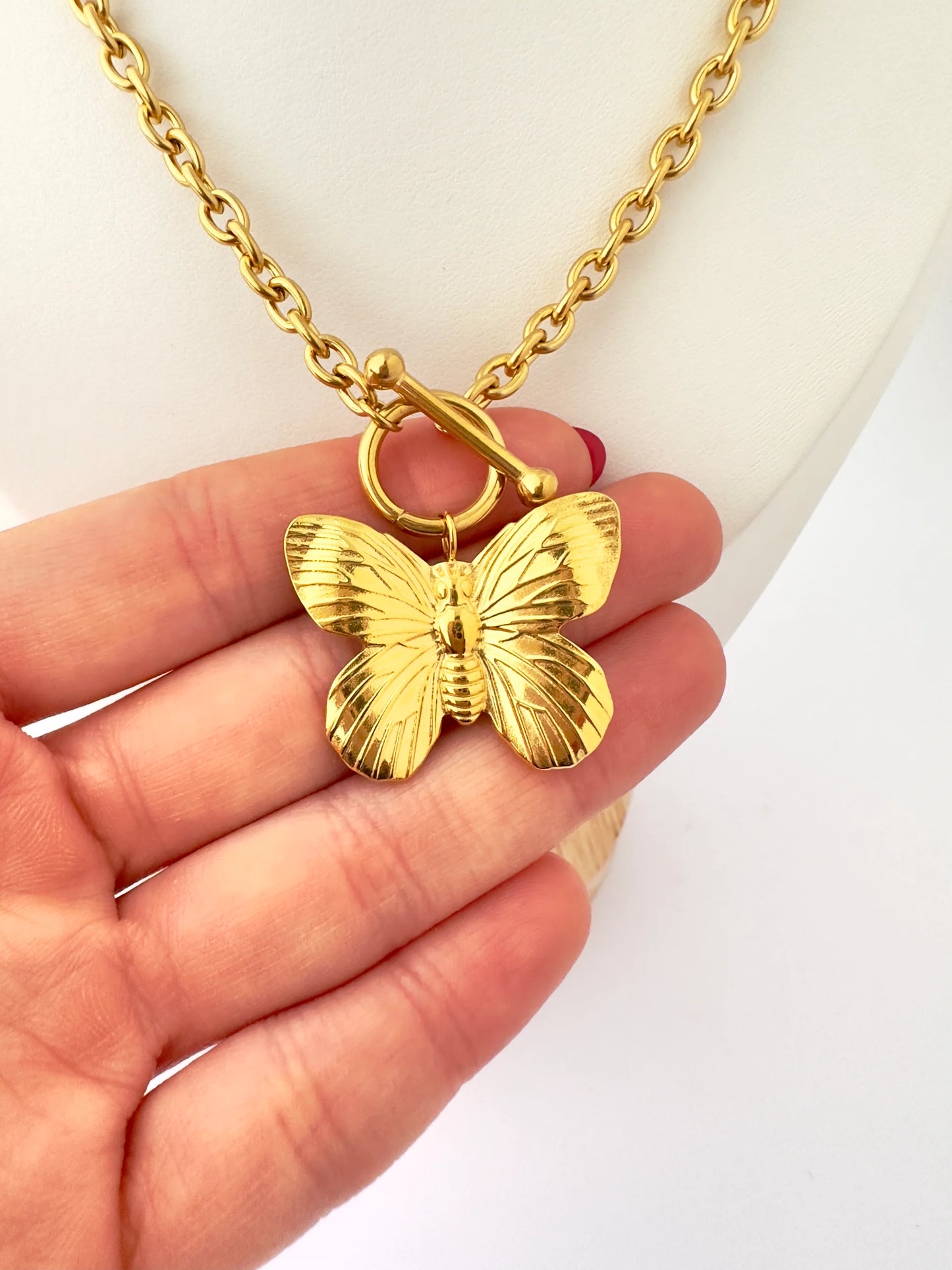 Collar Mariposa