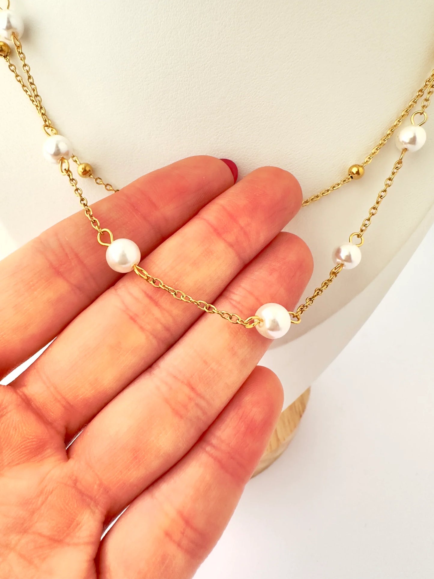 Collar Perla del Alba