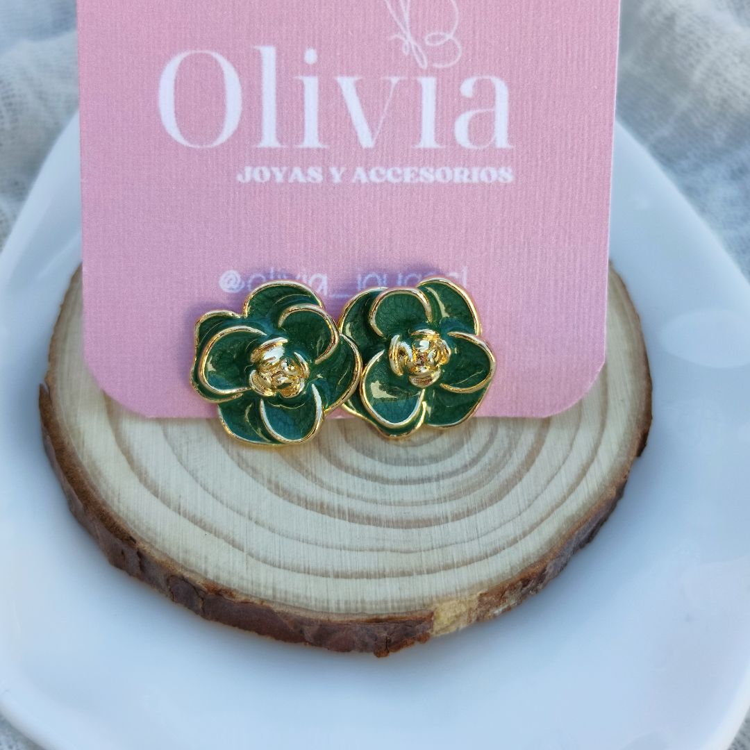 Aros Verde Brillante