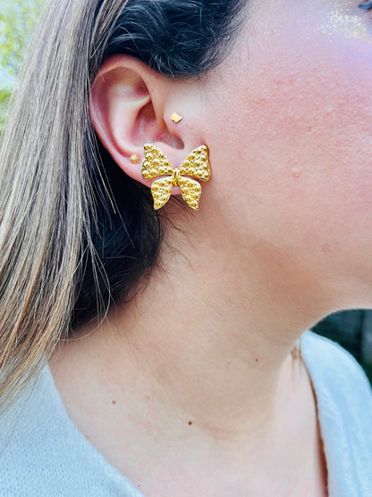 Aros Mariposa Gold