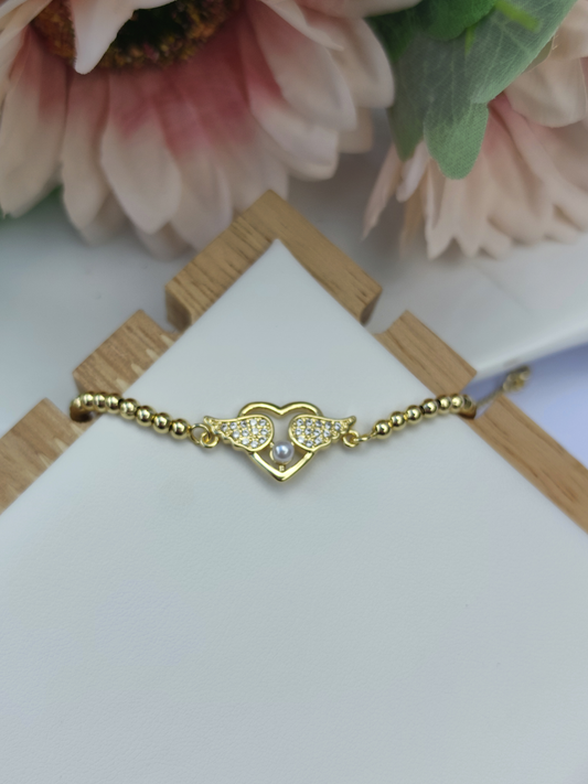 Pulsera Corazon Alado