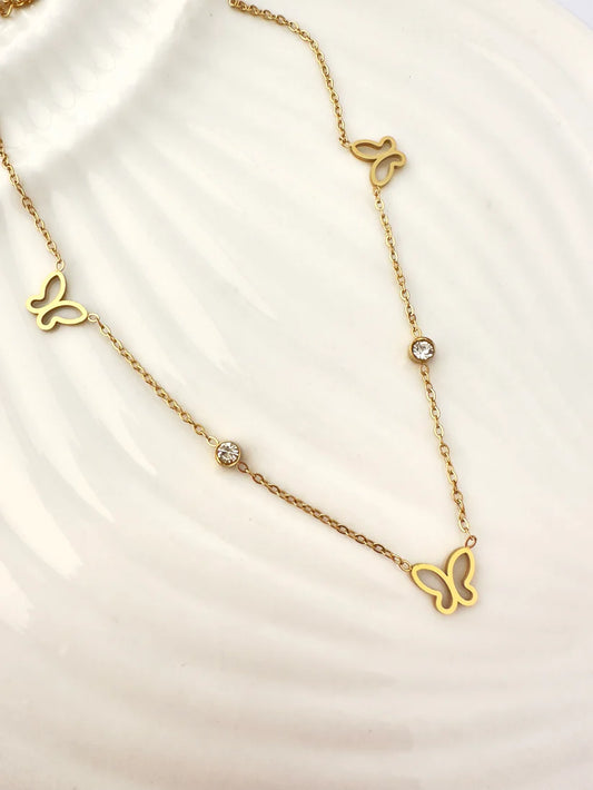 Collar Mariposa Circones